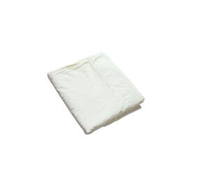 Bellagio Hotel Collection Flat Sheet in Light Yellow Queen 100% Organic Cotton